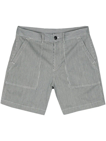  Woolrich Striped Bermuda Shorts - Blue 