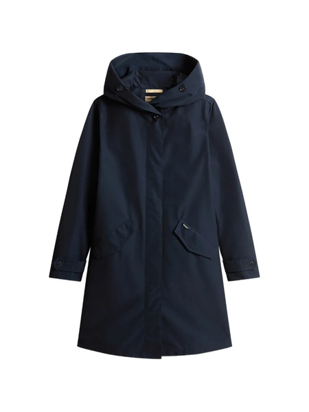  Woolrich Summer Prescott 2l Hooded Parka - Blue 