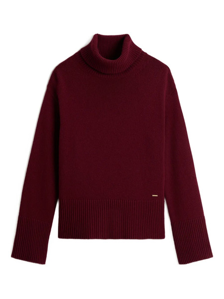  Woolrich Turtleneck Ribbed Sweater - Red 