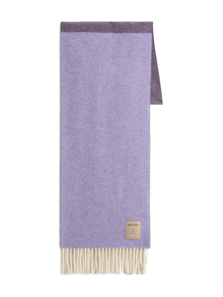  Woolrich Two-toned Wool Scarf - Purple 