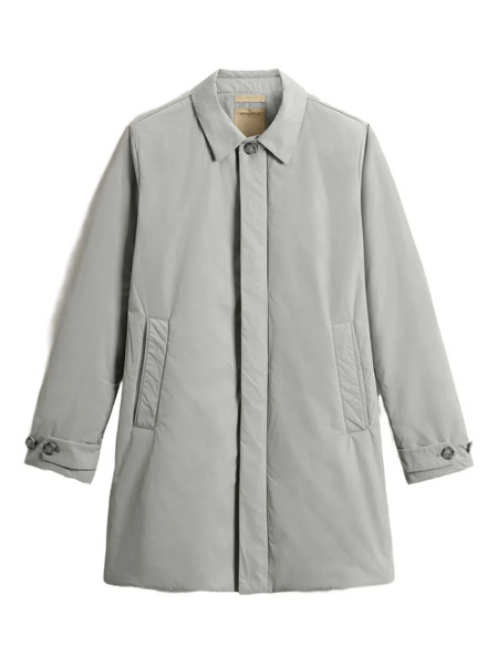  Woolrich Urban Touch Button-fastening Peached Coat - Grey 