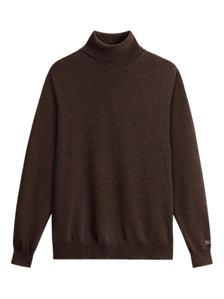  Woolrich Wool Turtleneck Sweater - Brown 