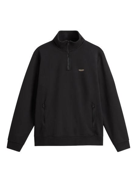  Woolrich Zip Sweatshirt - Black 
