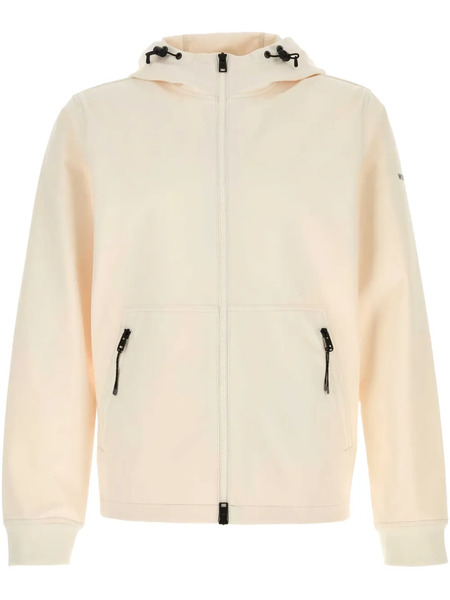  Woolrich Zip-up Hooded Jacket - Neutrals 