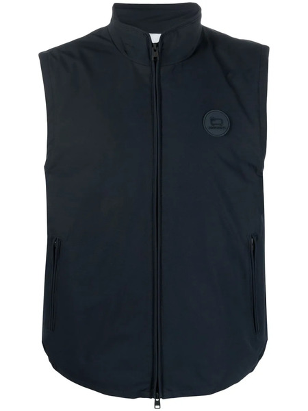  Woolrich Zip-up Padded Vest - Blue 