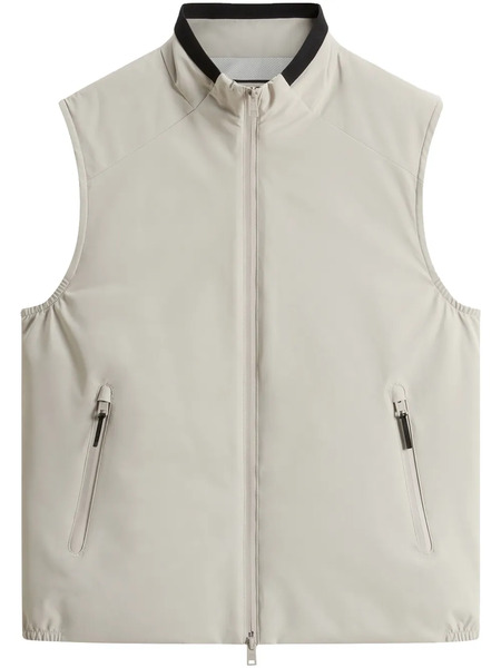  Woolrich Zip-up Sleeveless Gilet - Neutrals 