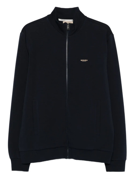  Woolrich Zip-up Turtleneck Sweatshirt - Blue 