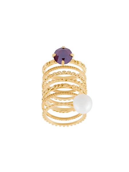  Wouters & Hendrix Curiosities Set Of Rings - Metallic 