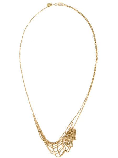  Wouters & Hendrix Gold 'tangled Web' Necklace - Metallic 