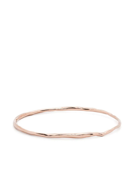  Wouters & Hendrix Hammered Bangle Bracelet - Pink 