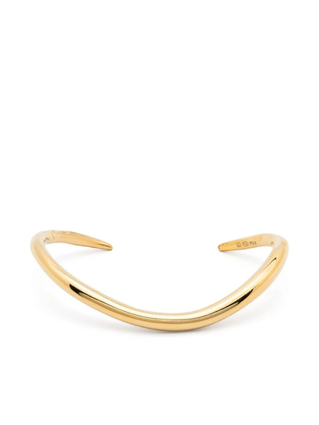  Wouters & Hendrix Wavy Bangle Bracelet - Gold 