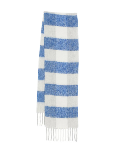  Wrstbhvr Rania Fringe-edge Scarf - Blue 