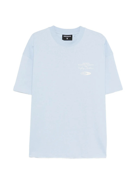  Wrstbhvr Round-neck T-shirt - Blue 