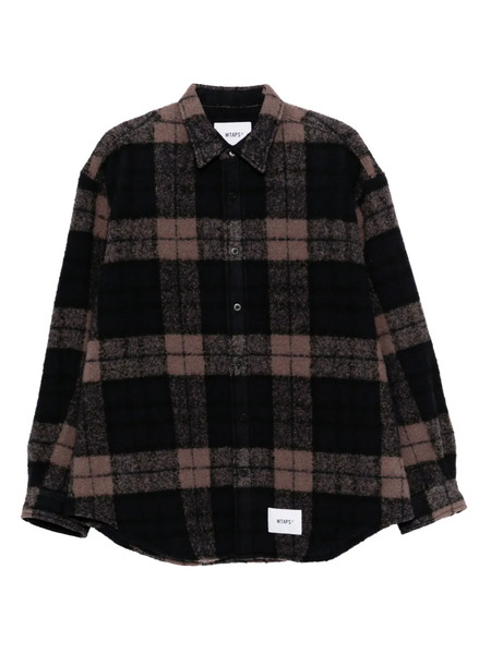 Wtaps Checked Shirt - Blue 