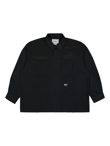 Wtaps Cotton Shirt - Black 