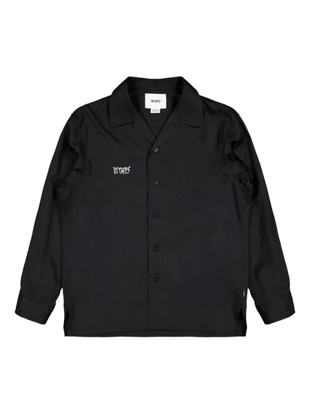  Wtaps Ctly. Twill Buttoned-up Shirt - Black 