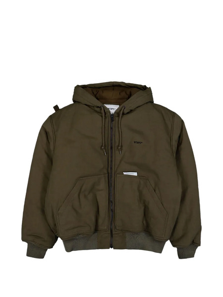  Wtaps D00m Hooded Cotton Jacket - Brown 