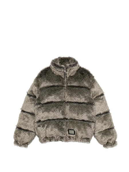  Wtaps Faux-fur Bomber Jacket - Grey 