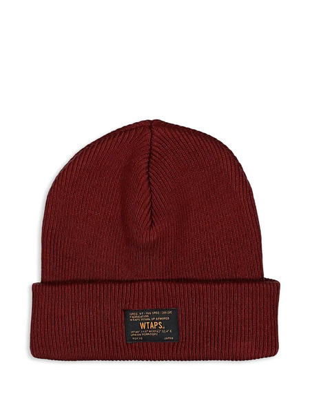 Wtaps Fgz Ribbed Beanie Hat - Red 