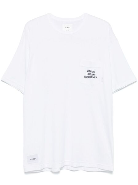  Wtaps Logo-embroidered T-shirt - White 