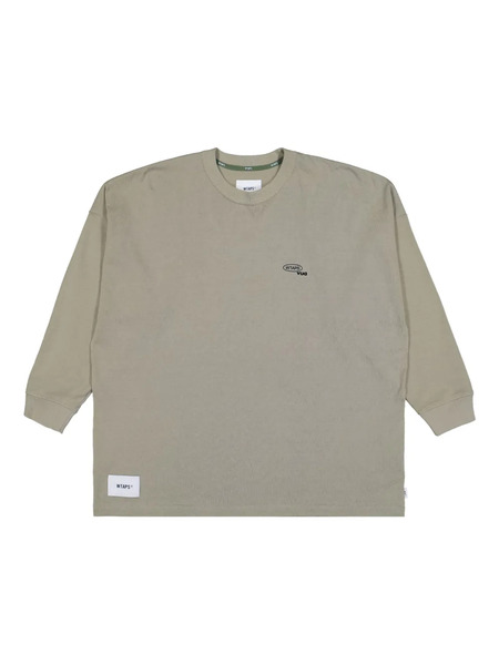  Wtaps Long-sleeve Cotton Sweatshirt - Neutrals 