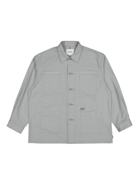  Wtaps Multi-pocket Cotton Shirt - Grey 