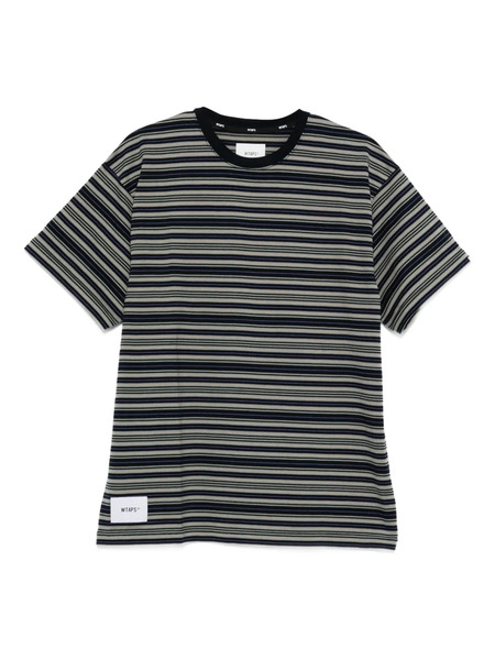  Wtaps Striped T-shirt - Grey 