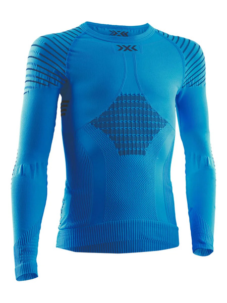  X Bionic Invent 4.0 Stripe-detail Base Layer - Blue 