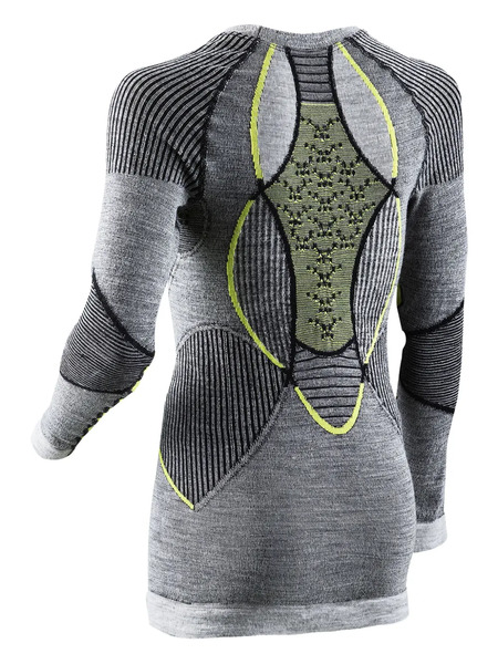  X Bionic Long-sleeve Compression Top - Grey 