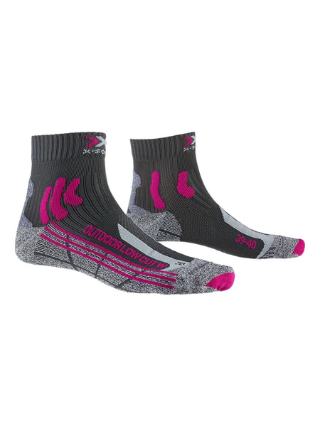  X-socks Treck Patterned Performance Socks - Grey 