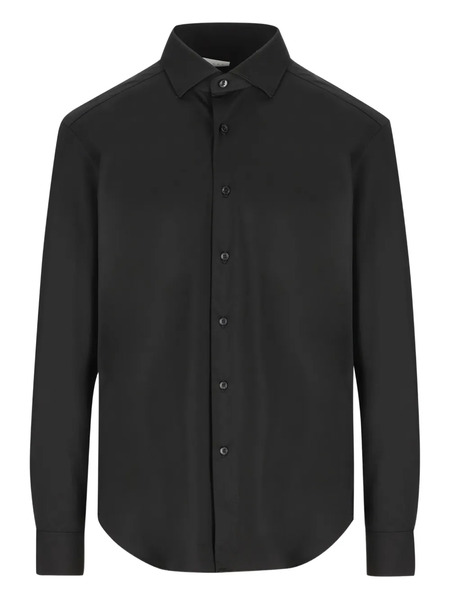  Xacus Long-sleeve Button-down Shirt - Black 
