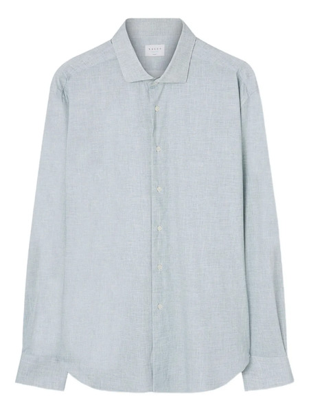  Xacus Slub-texture Shirt - Green 