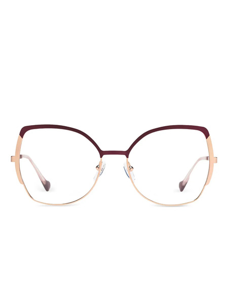  Xavier Garcia Design Adele Butterfly-frame Glasses - Gold 