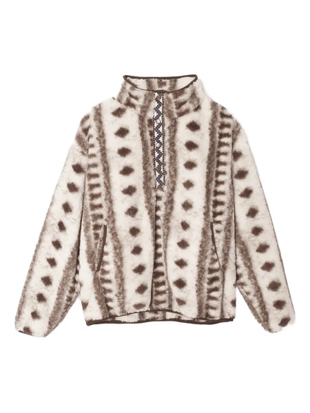  Xirena Geometric-pattern Sweatshirt - Neutrals 
