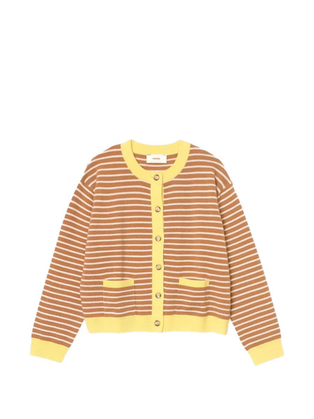  Xirena Lillian Striped Cardigan - Brown 