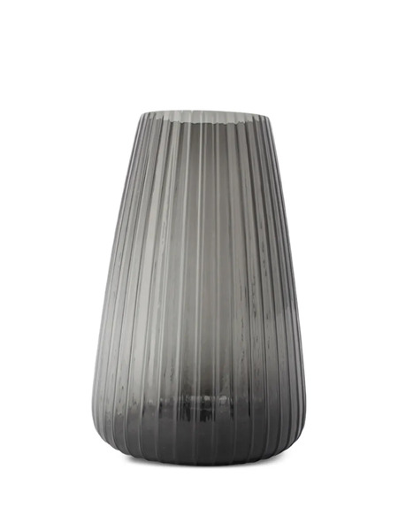  Xlboom Dim Stripe Vase - Grey 