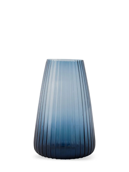  Xlboom Large Dim Stripe Vase - Blue 