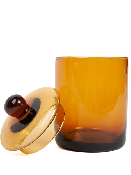  Xlboom Large Mika Glass Canister - Orange 