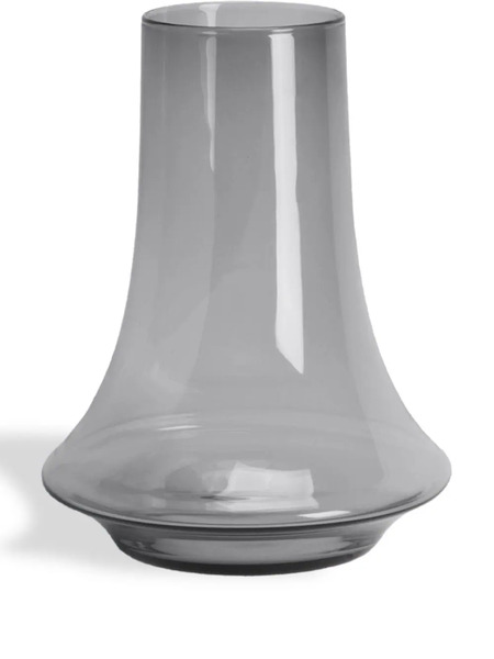  Xlboom Medium Spinn Glass Vase (25cm) - Grey 