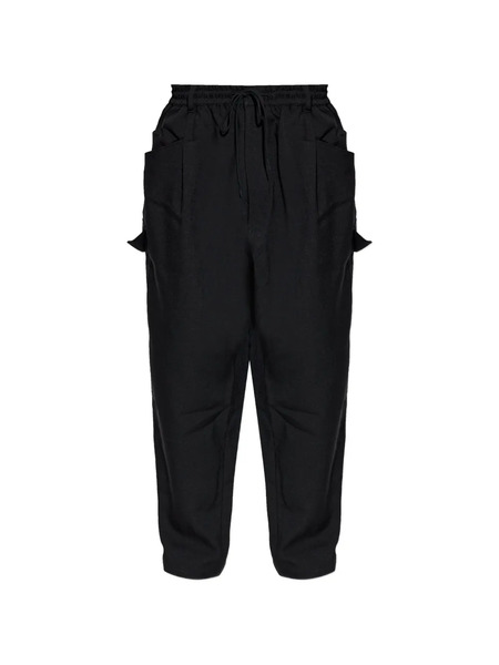  Y-3 Cargo Drawstring Trousers - Black 