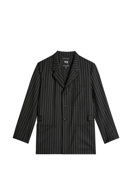  Y-3 Chore Pinstripe Jacket - Black 