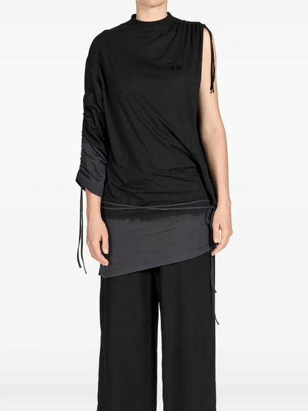  Y-3 Drape T-shirt - Black 