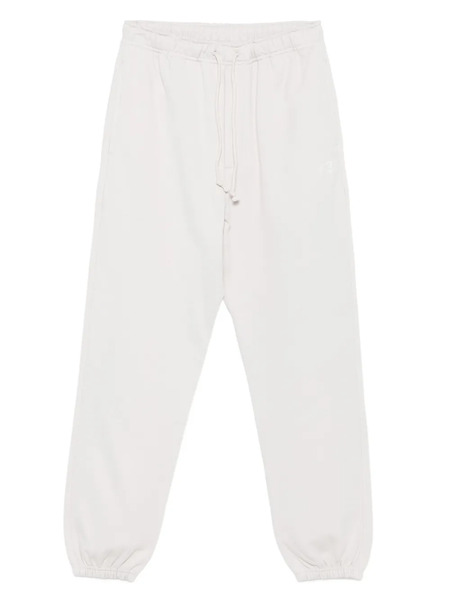  Y-3 Elastic-cuffed Drawstring Trousers - Neutrals 