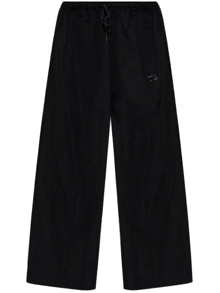  Y-3 Elasticated Cropped Trousers - Black 