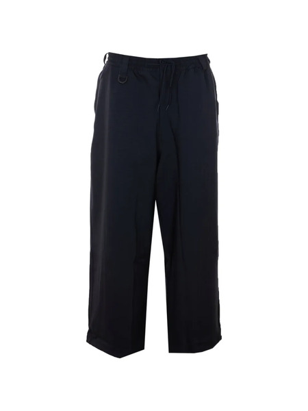  Y-3 Elasticated Wide Track Trousers - Black 