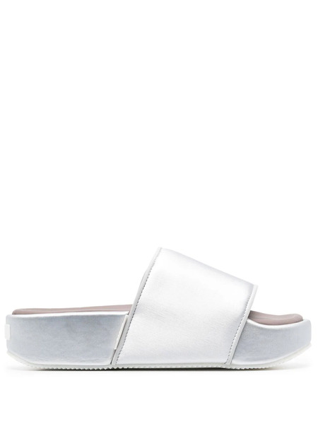  Y-3 Flatform Open-toe Sandals - Silver 