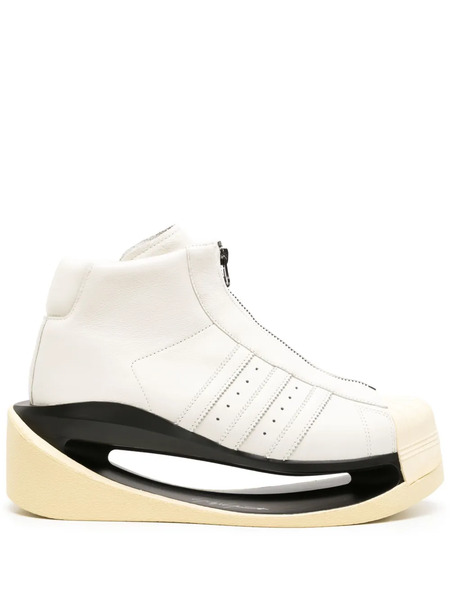  Y-3 Gendo Pro Cut-out Boots - White 