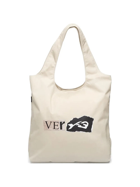  Y-3 Graphi-print Shoulder Bag - Neutrals 