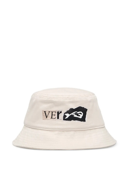  Y-3 Graphic Bucket Hat - Neutrals 