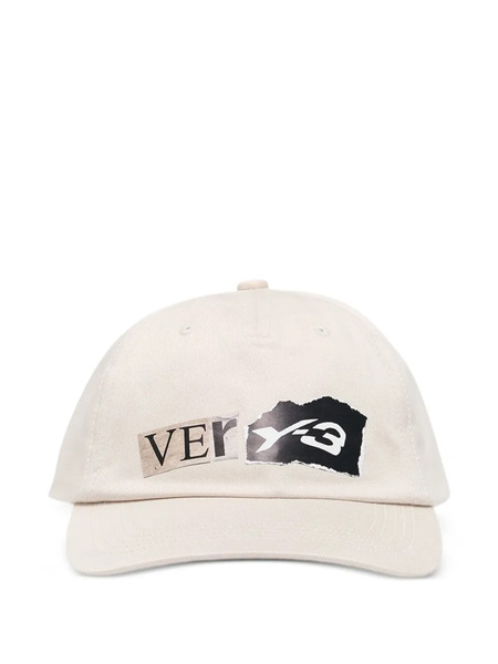  Y-3 Logo Baseball Cap - Neutrals 